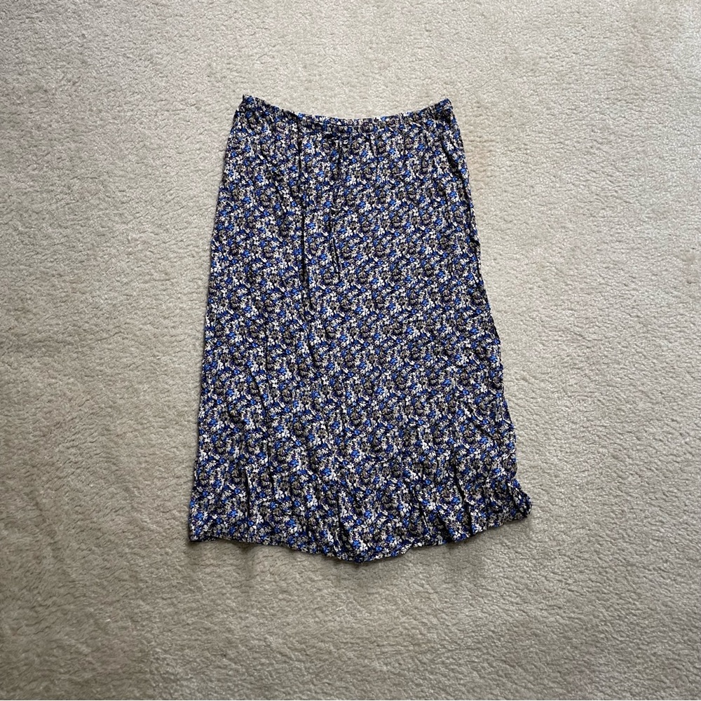 floral midi/maxi skirt